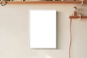 Image White Frame Mockup