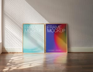 Photoshop Interior Frame Art Mockup