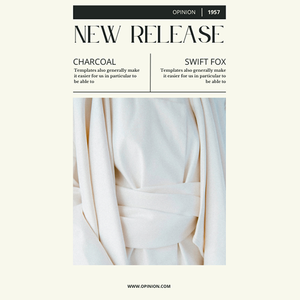 Canva New Release Aesthetic Fashion Instagram Post