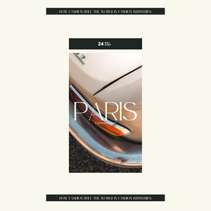 Canva Paris Aesthetic Fashion Instagram Post