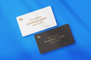 Photoshop Rounded Business Card