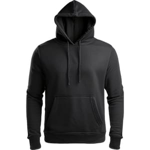 Sticker Hoodie Black 2