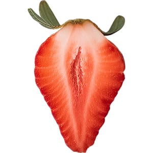 Sticker Slice Of Strawberry