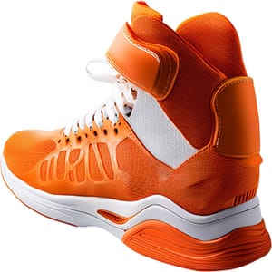 Sticker Sneaker Orange 4