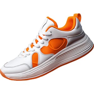 Sticker Sneaker White Orange 6