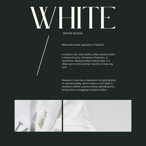 Canva White Winter Session Fashion Instagram Post