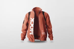 Photoshop Fleece Jacket Mockup