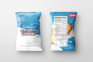 Photoshop Food Bag Mockup