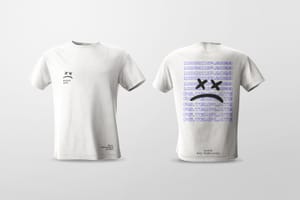 Photoshop Front and Back Streetwear T-Shirt Mockup