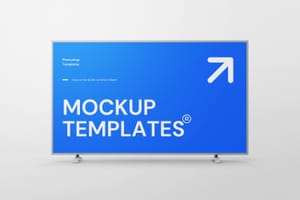 Photoshop HD TV Mockup