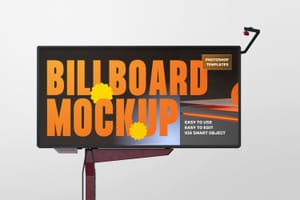 Photoshop High Billboard Mockup