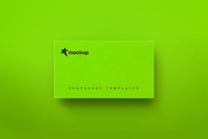 Photoshop Light Business Card Mockup