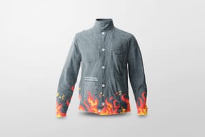 Photoshop Men Fleece Jacket Mockup