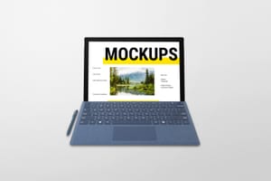 Photoshop Modern Laptop Mockup