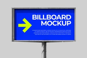 Photoshop Billboard Advertising Mockup