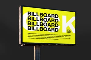 Photoshop Billboard Mockup for Branding