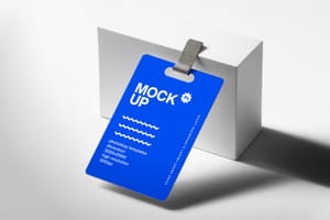 Photoshop Id Card Branding Mockup