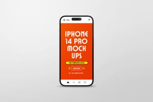 Photoshop iPhone 14 Pro Mockup