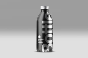 Photoshop Aluminium Bottle Mockup