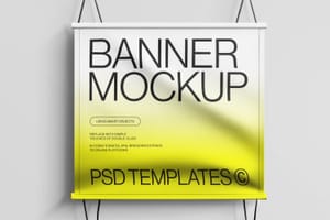 Photoshop Banner Mockup