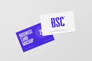 Photoshop Brand Business Card Mockup