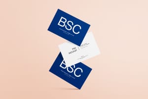 Photoshop Branding Business Card Mockup