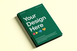 Photoshop Hard Cover Book Mockup