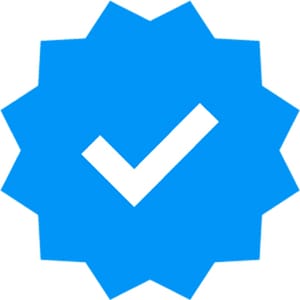 Verification Badge White