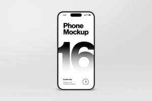 Photoshop iPhone 16 Pro Mockup