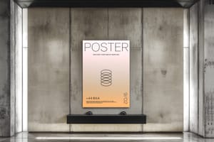 Photoshop Poster Mockup