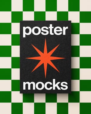 Photoshop A4 Poster Mockup