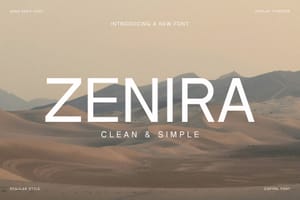 Zenira Font