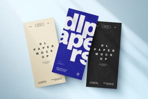 Photoshop DL Paper Mockup