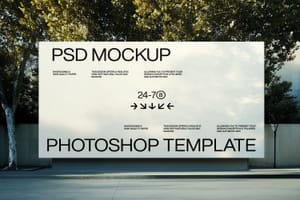 Photoshop Large Billboard Mockup