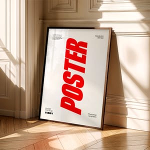 Photoshop Poster Frame Mockup