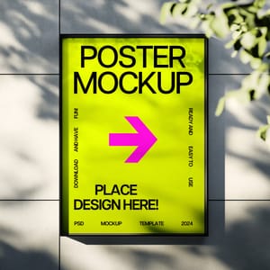 Photoshop Poster Frame Mockup