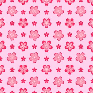 Sakura Serenity Seamless Pattern