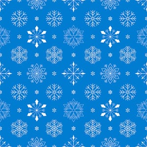 Snowflake Seamless Pattern