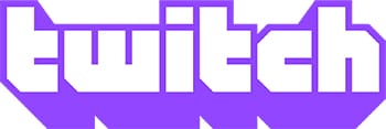 Twitch Extruded Wordmark Logo