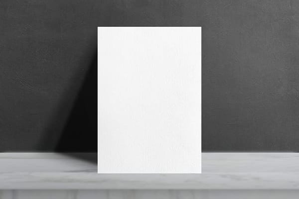 Image Paper Mockup Industrial background