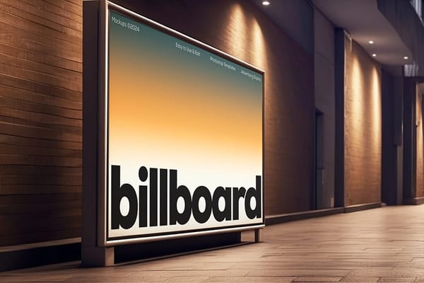 Night Long Billboard Mockup