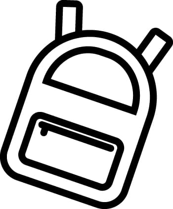 Sticker School Backpack