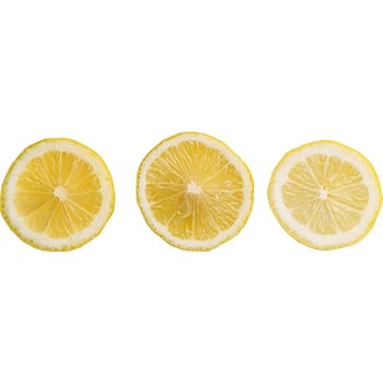 Sticker 3 Slice Lemon Fruit