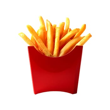 Sticker Red box French Fries