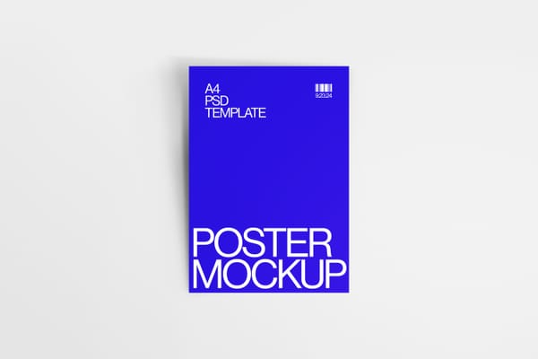 A4 Poster Mockup