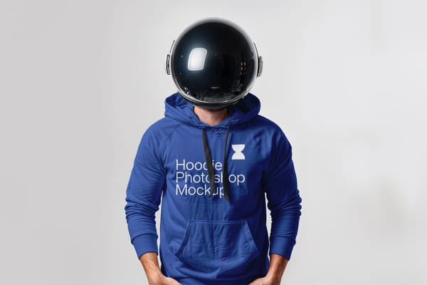 Astronaut Hoodie Mockup