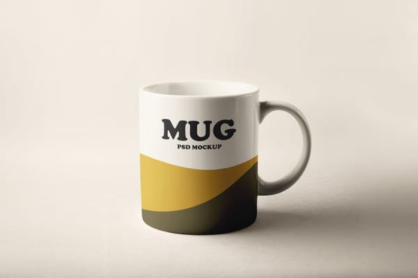 Photoshop Realistic Mug Mockup