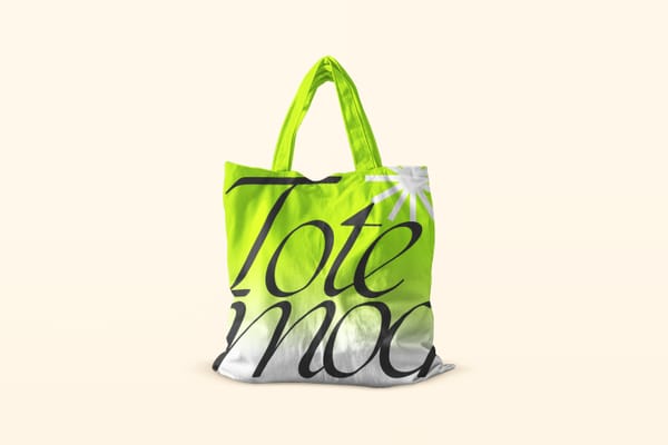 Photoshop Branding Tote Bag Mockup