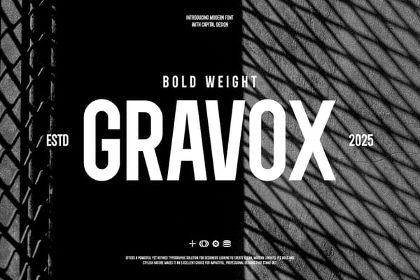 Gravox Font