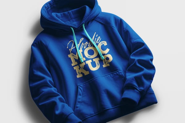 Top View Hoodie Mockup